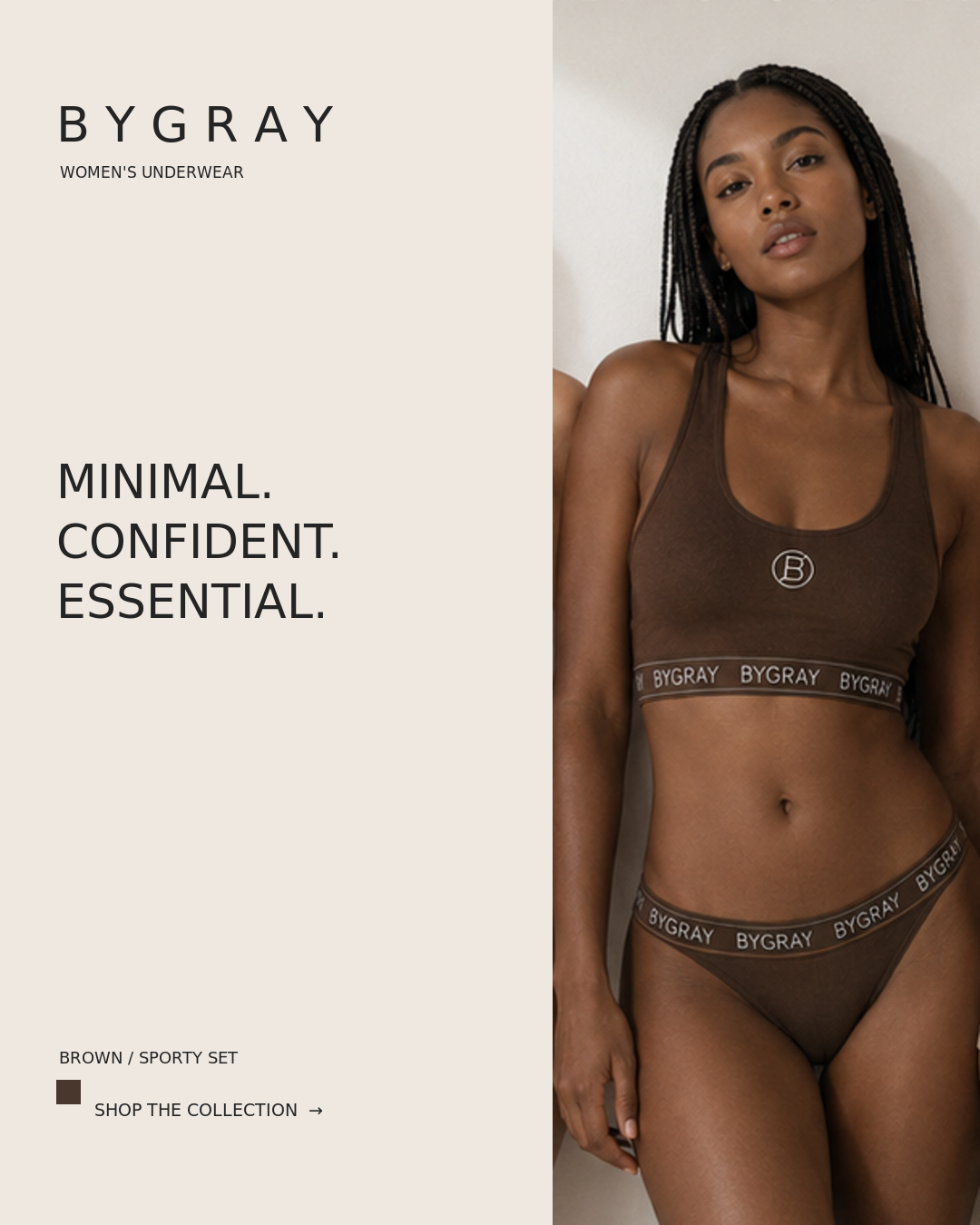 BYGRAY Bodywear Set – Women