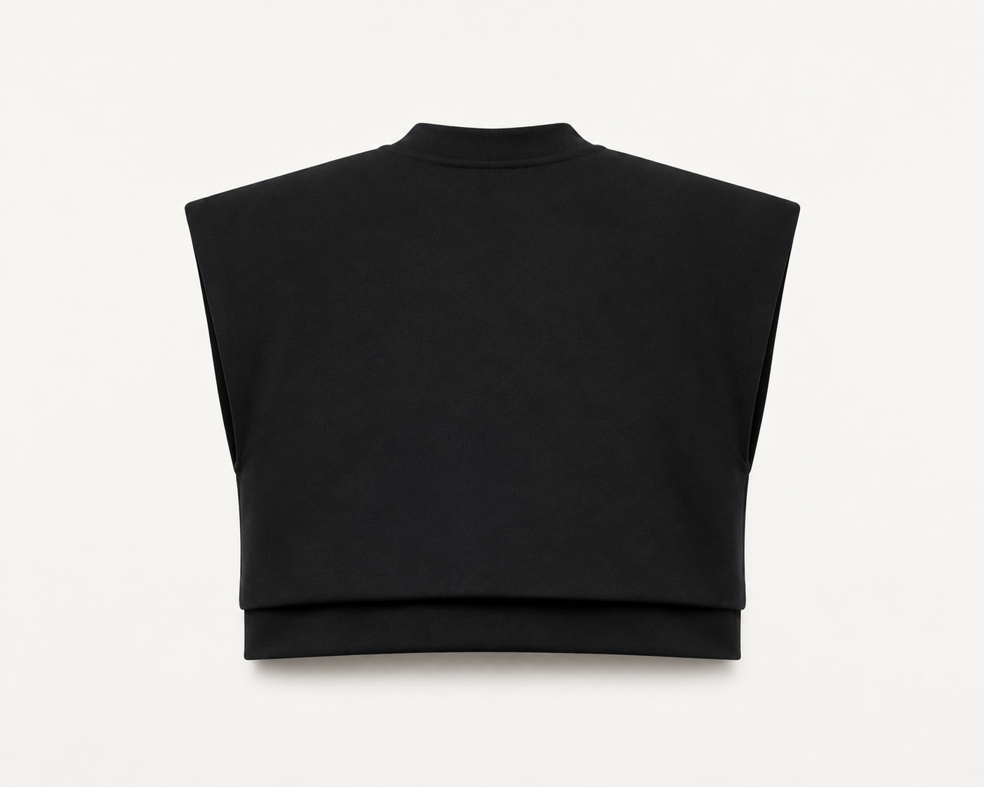 BYGRAY NYC Essentials Shoulder Crop Top